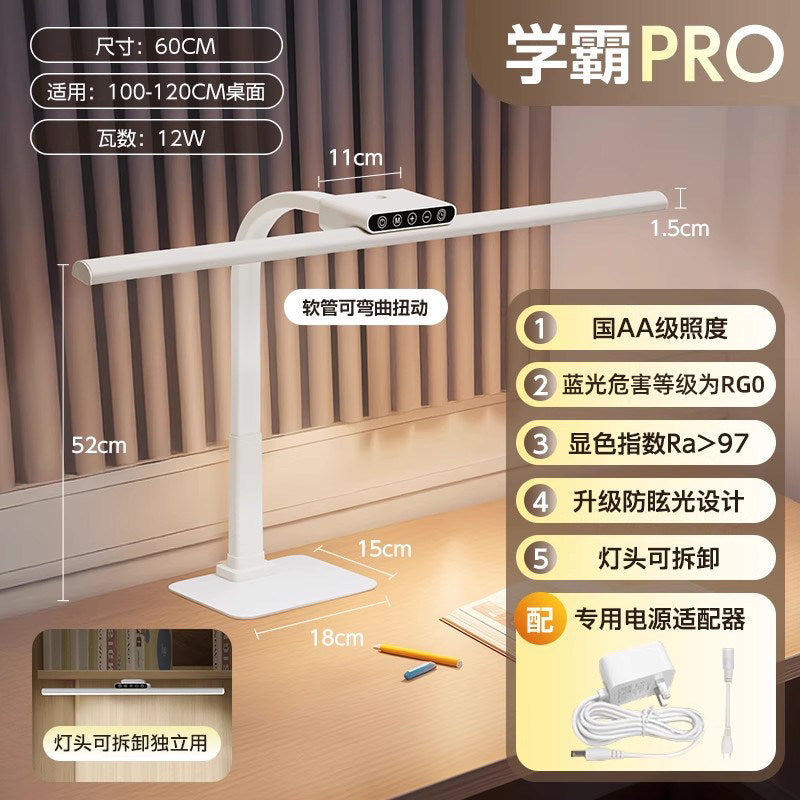 Desk lamp for learning, special eye protection lamp, national aa students, kids, book desktop, homework, full spectrum writing, new arrival typhoon