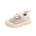 Kids' athletic shoes - toddler & preschool boys' slip-on casual shoes - spring/summer collection - girls' single mesh soft sole breathable shoes