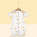 Wholesale baby rompers - spring/summer lightweight air conditioning suits, baby pajamas, long-sleeve onesies, crawling suits, newborn clothes