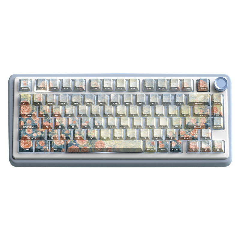 Song of Sunset, original keycap, original highly personalized customized pbt thermal sublimation mechanical keyboard cap