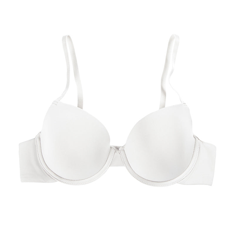 foreign trade intimates source french seamless intimates women's small breasts show big soft steel ring gathered plump expansion bra