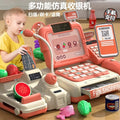 Kids' supermarket cash register toy - realistic multifunctional play store, educational puzzle, girl's pretend play cashier station, birthday gift