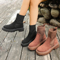autumn new arrival: plus-size women's casual comfortable european and american style fashionable outerwear boots - wholesale