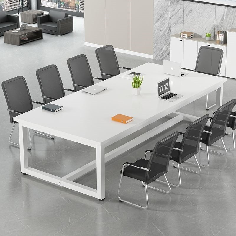Conference table long table casual modern office desk small conference room negotiation table training table bench table table