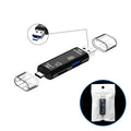 Type-c card reader tf android usb to otg 2.0 adapter - multifunctional 5-in-1
