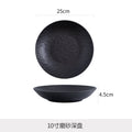10inch deep dish-black