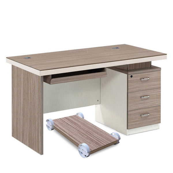 Guangdong staff desk plate with cabinet staff desk and chair combination desktop computer desk office furniture manufacturer wholesale
