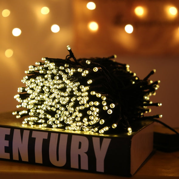 Solar outdoor light string Christmas lights LED outdoor decorative lights Gypsy light string