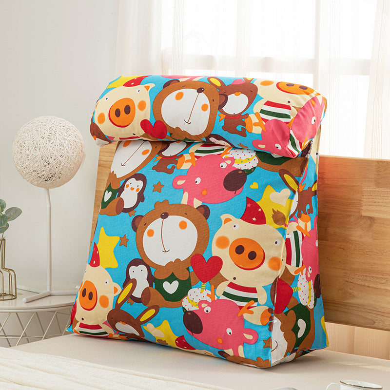Multifunctional bed cushion bedside soft backrest office lumbar pillow tatami sofa waist cushion wholesale