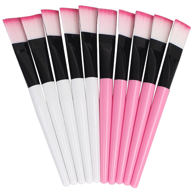 Single facial mask brush, soft bristle facial hydration brush, long-handled brush, diy mask tool, beauty brush