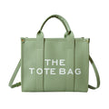 Women's shoulder bag 2025 new style minimalist casual large capacity handbag crossbody bag cross-border letter print tote bag
