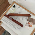 Solid wood clothes hanger intimates vest wooden storage rack tie hanging multi-function hook clothing store clothes drying rack wholesale