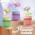 Flower humidifier desktop mini air conditioner silent small air office car home spray dormitory bedroom