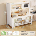 Kitchen storage cabinet multi-functional floor-standing storage rack new balcony for home wall-mounted multi-layer storage cabinet