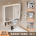 Ceramic all-in-one basin bathroom combination solid wood bathroom wash basin wash basin wash basin cream style