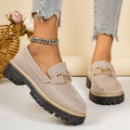 spring/autumn new arrival: women's plus-size loafers for cross-border e-commerce. wholesale available. dropshipping to  and  supported. size 43