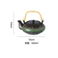 Spray green-teapot