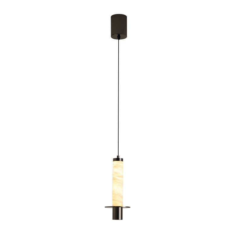 Italian light luxury bedroom bedside chandelier modern casualclassy sense of atmosphere background wall adjustable marble small chandelier