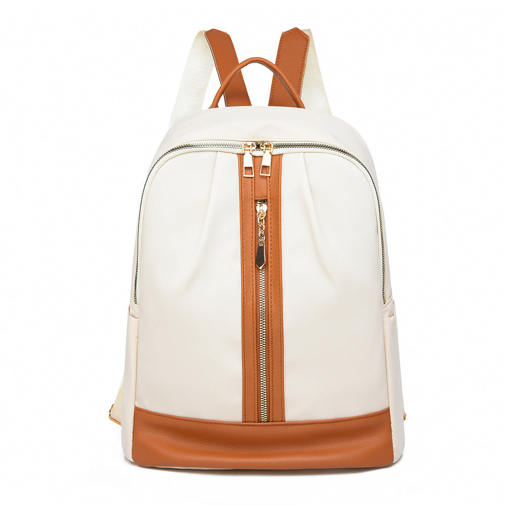 Backpack New Oxford Cloth Tide Waterproof School Bag Women's Korean Version Lightweight Versatile Fashion Large Capacity Travel Backpack Women