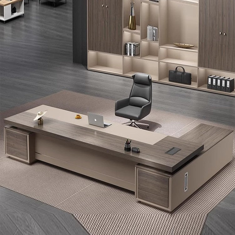 Office furniture boss desk casualelegant desk manager desk supervisor desk office desk and chair combination 1.93