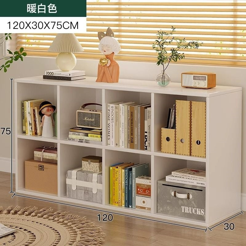 Bookshelf kindergarten reading rack multifunctional simple storage cabinet living room storage cabinet for home floor-standing storage rack