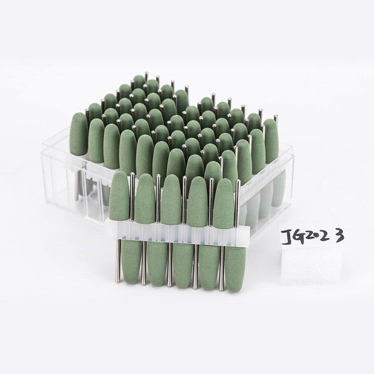 Dental Silicone Grinding Head Silicone Rubber Polishing Series Low Speed Grinding Head Denture Metal Base Mechanic Polishing Grinding Head