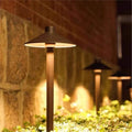 Outdoor solar ground lights - waterproof patio lights for villas, lawns, gardens, and home stays - decorative yard lighting