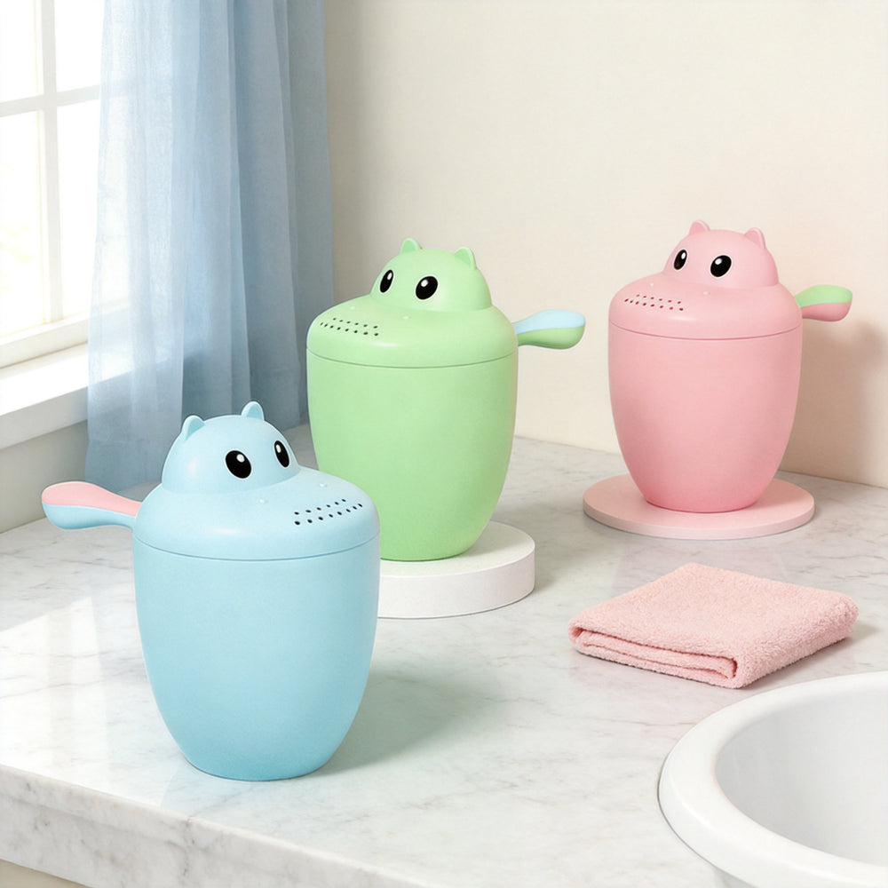 Baby shampoo cup kids shower cup baby bath spoon plastic bath water scoop kids water spoon scoop large
