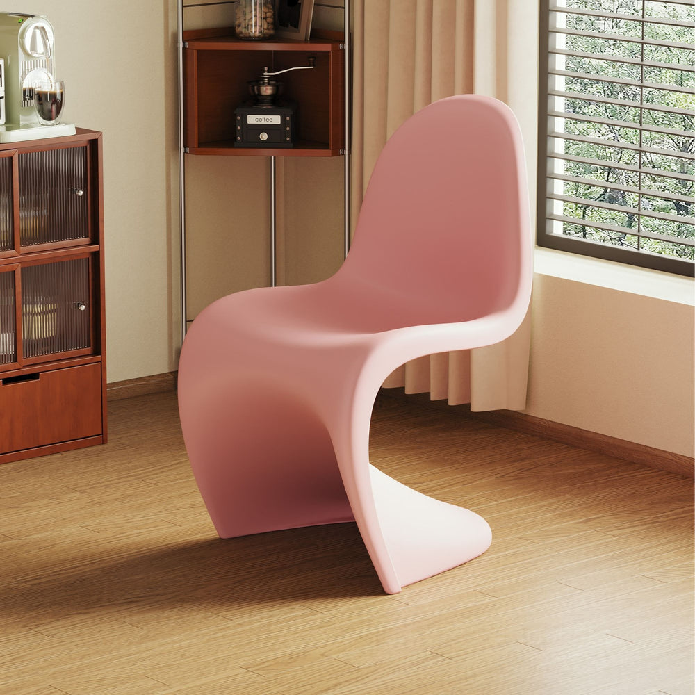 Simple modern for homethickened dining chair scandinavian stackable plastic back chair designer popular makeup chair