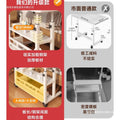 Bedside table with wheels casual small table bedroom for home student desk simple adjustable dormitory lazy computer desk