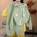 Kids' spring/autumn outfit set : new stylish and trendy sporty casual hooded two-piece set for boys and girls