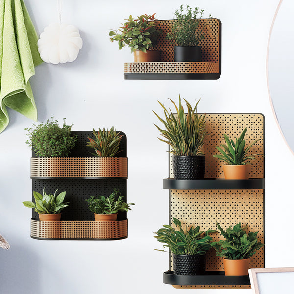 Anti-real plant potted plant wall decorative sticker covering wall stains removable wall sticker 66031-germ