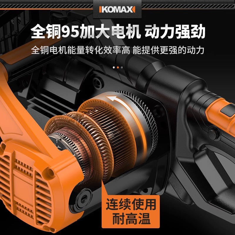 Electric saw logging saw for home small handheld chain saw high power woodworking saw blade electric saw firewood saw tree artifact