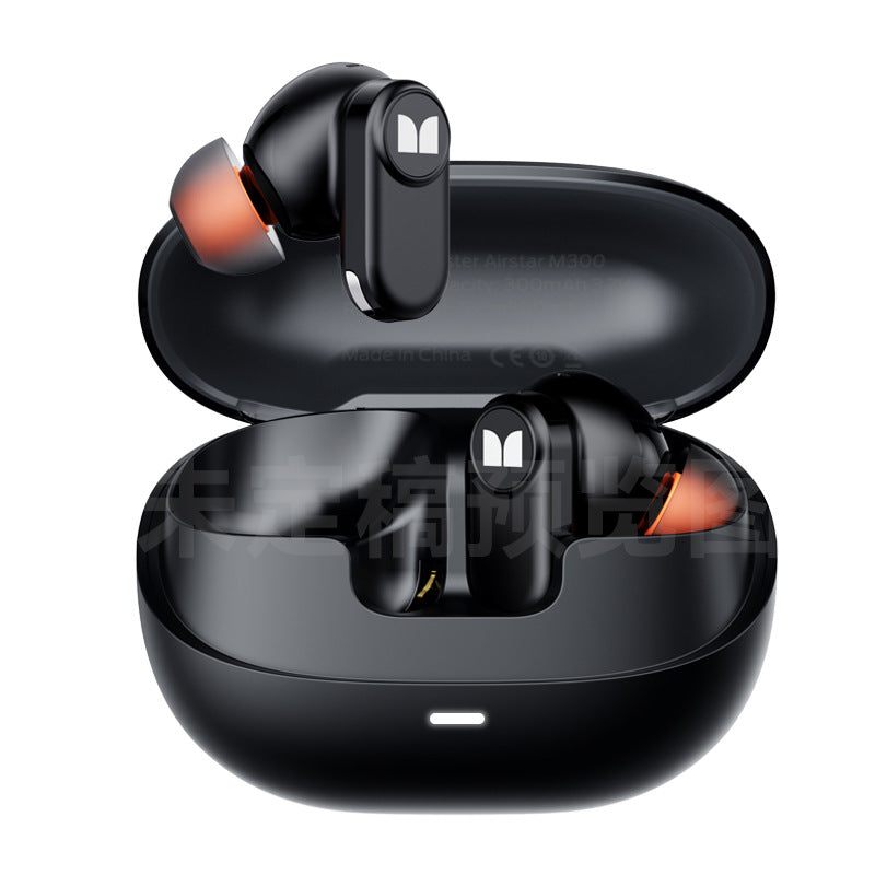 Monst m300 wireless tws bluetooth earbuds - high-fidelity audio, noise-canceling, in-ear design for sports - cross-border e-commerce