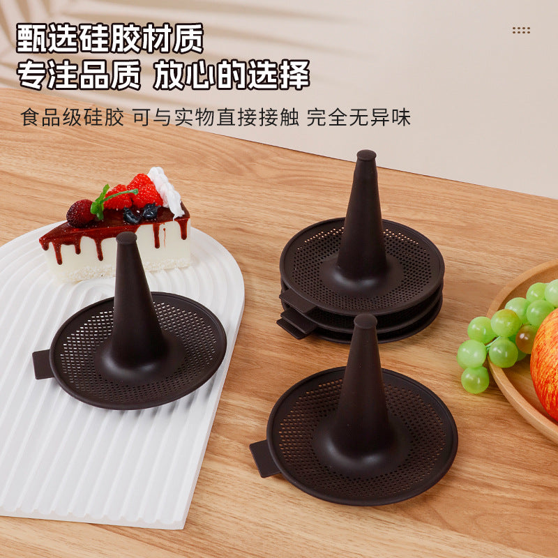 Silicone donut mold donut making mold air fryer donut baking mold cross-border hot selling
