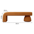 Waiting chair hair salon rest area bench sofa industrial style bench classyaccessible luxury ultra narrow
