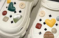 "love" eva material 8cm white
