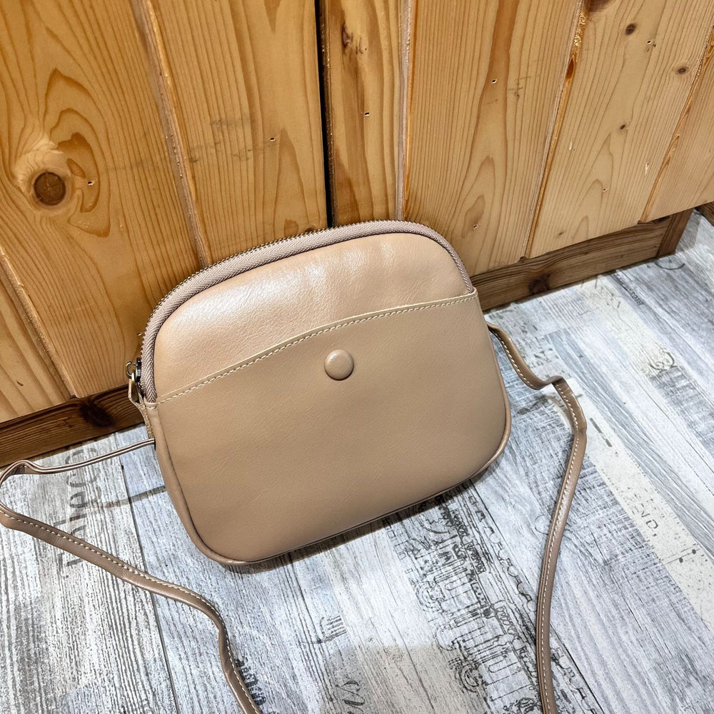Spring/summer 2025 new women's phone bag: genuine leather soft bag, lightweight casual crossbody bag, fashionable versatile shoulder bag