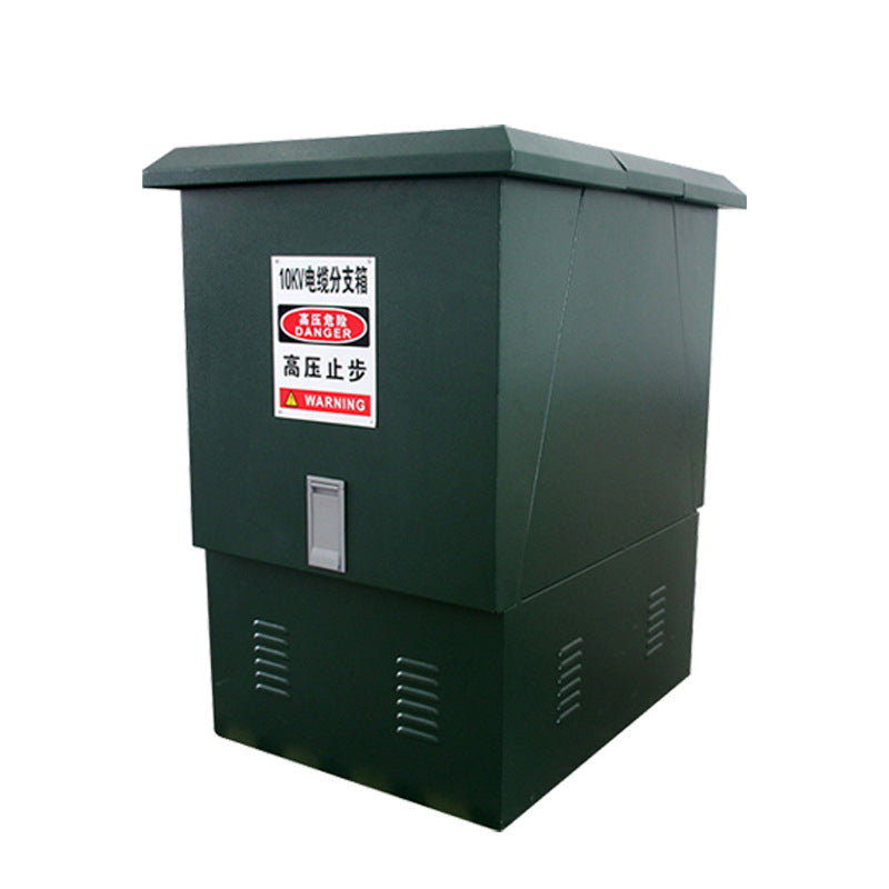 10KV European outdoor high voltage cable branch box DFW-12/630 stainless steel one in one two three four five six out