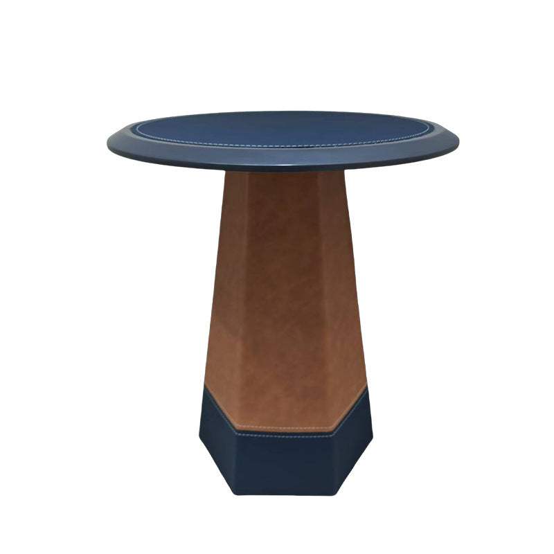normcore saddle leather sofa side table living room for home small apartmentaccessible luxuryclassy corner table art small round table