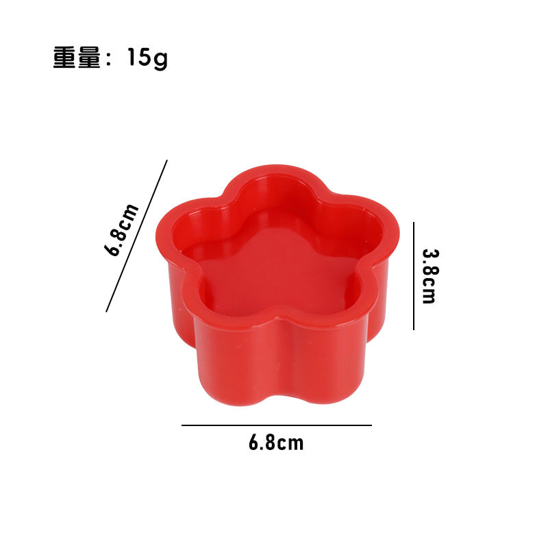 diy creative sushi rice ball molds - kids' rice molds, cartoon-shaped kitchen baking, home use bento molds