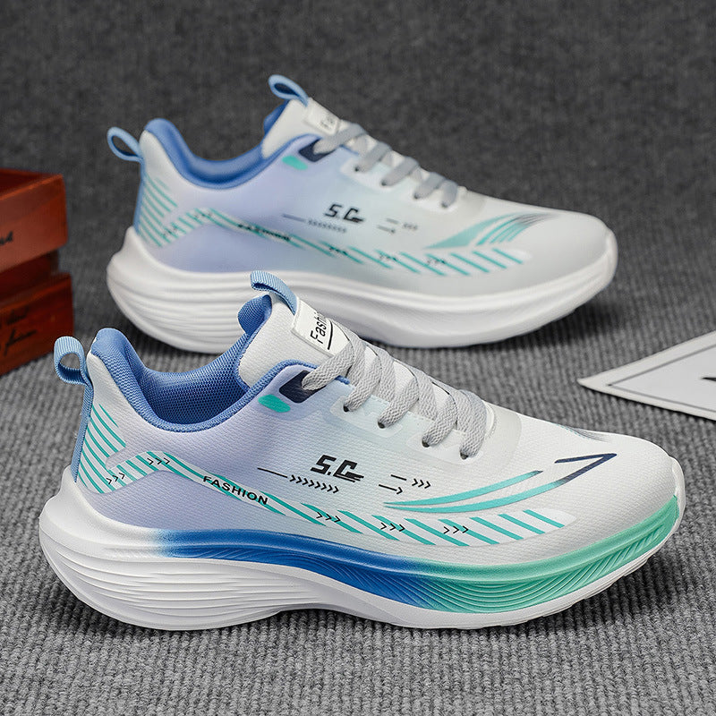 Men's shoes 2025 new spring collection: versatile soft-soled sneakers, ultra-lightweight casual, anti-slip, and durable men's running shoes