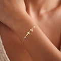 European and american amazon fashion cross ankle bracelet popular beaded chain jewelry anklet beach travel gift