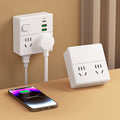 86-type one-to-multiple expansion socket converter, multi-function socket converter, one-to-four household split control switch power supply