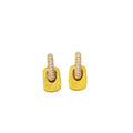 [set] cross-border unique ring pendant earrings gold niche design necklace women's fashion accessible luxury clavicle chain