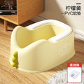 Kids' potty training wash basin - baby plastic girl's toilet training seat - infant squatting wash basin for gentle cleansing