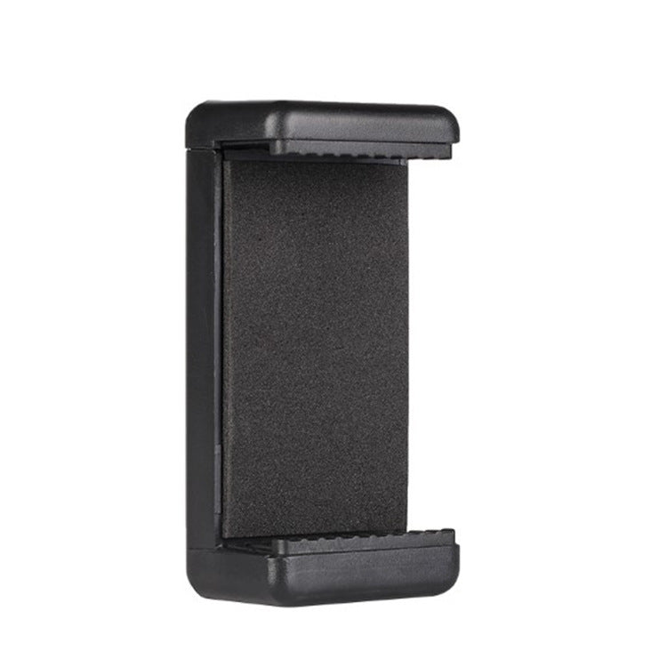 Factory double-hole horizontal and vertical mobile phone clip Thickened live broadcast mobile phone clip 1/4 one-word clip bracket E-word clip tripod