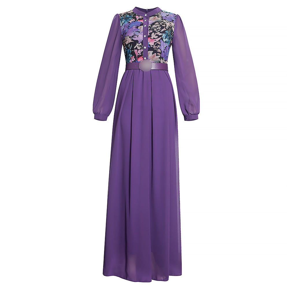 sourcing: african plus-size women's clothing -  &  - evening gowns, slimming new long printed chiffon dresses