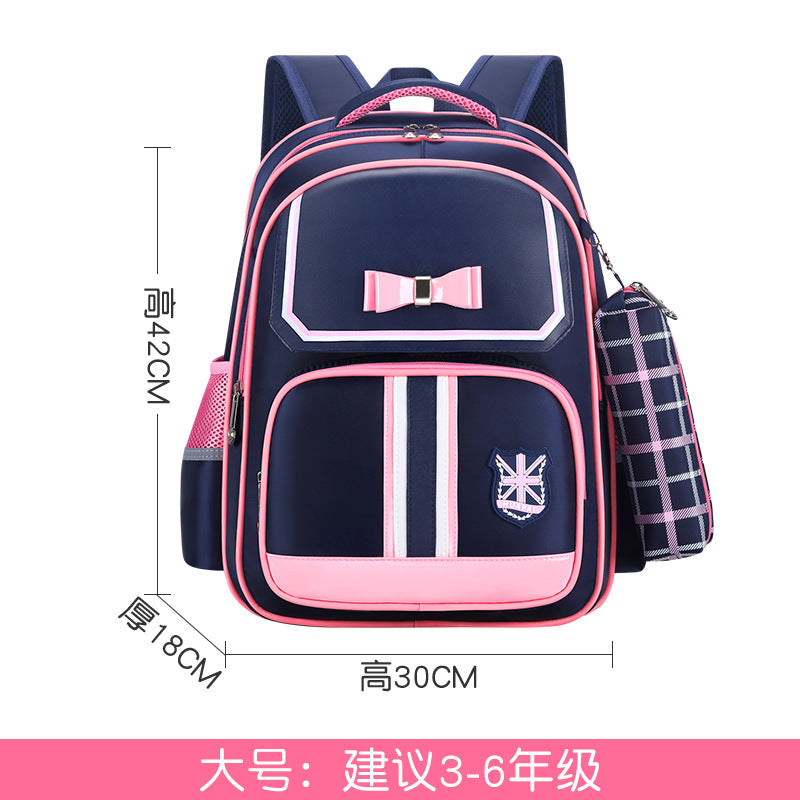 School season primary school bag children 1-3-6 grade backpack 6-9-12 year old bag
