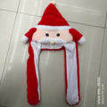 Christmas santa hat ornament - cartoon hat for adults & kids - light-up christmas atmosphere - small gift/present